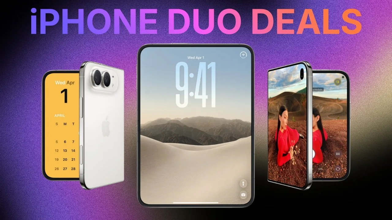 Save up to $1,200 on Apple’s iPhone Duo