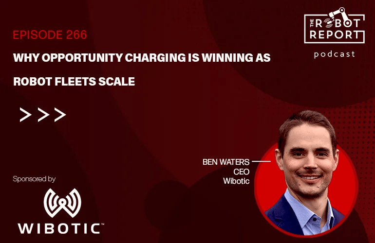 Why opportunity charging is winning as robot fleets scale