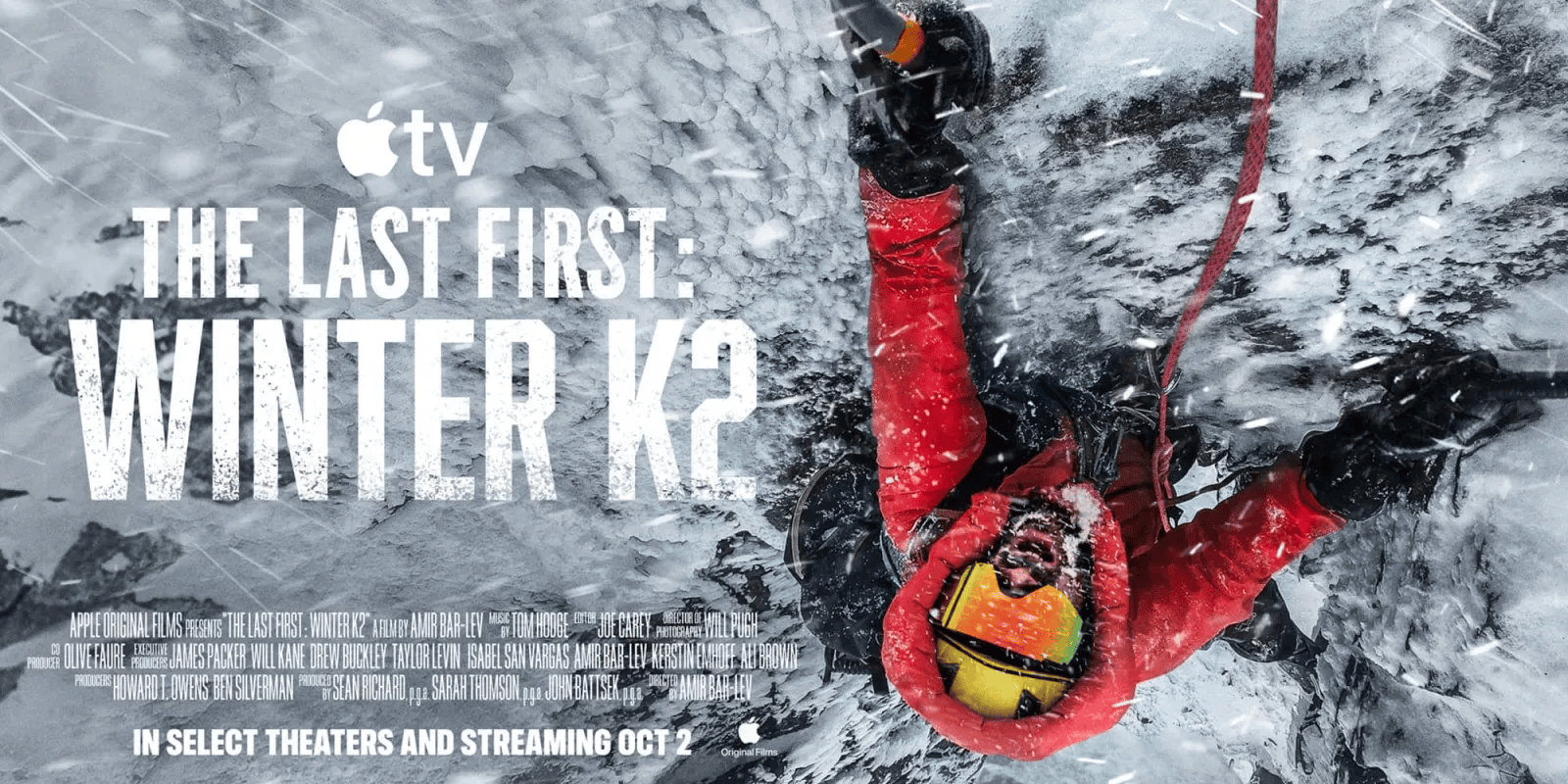 Apple TV’s acclaimed ‘The Last First: Winter K2’ documentary now streaming