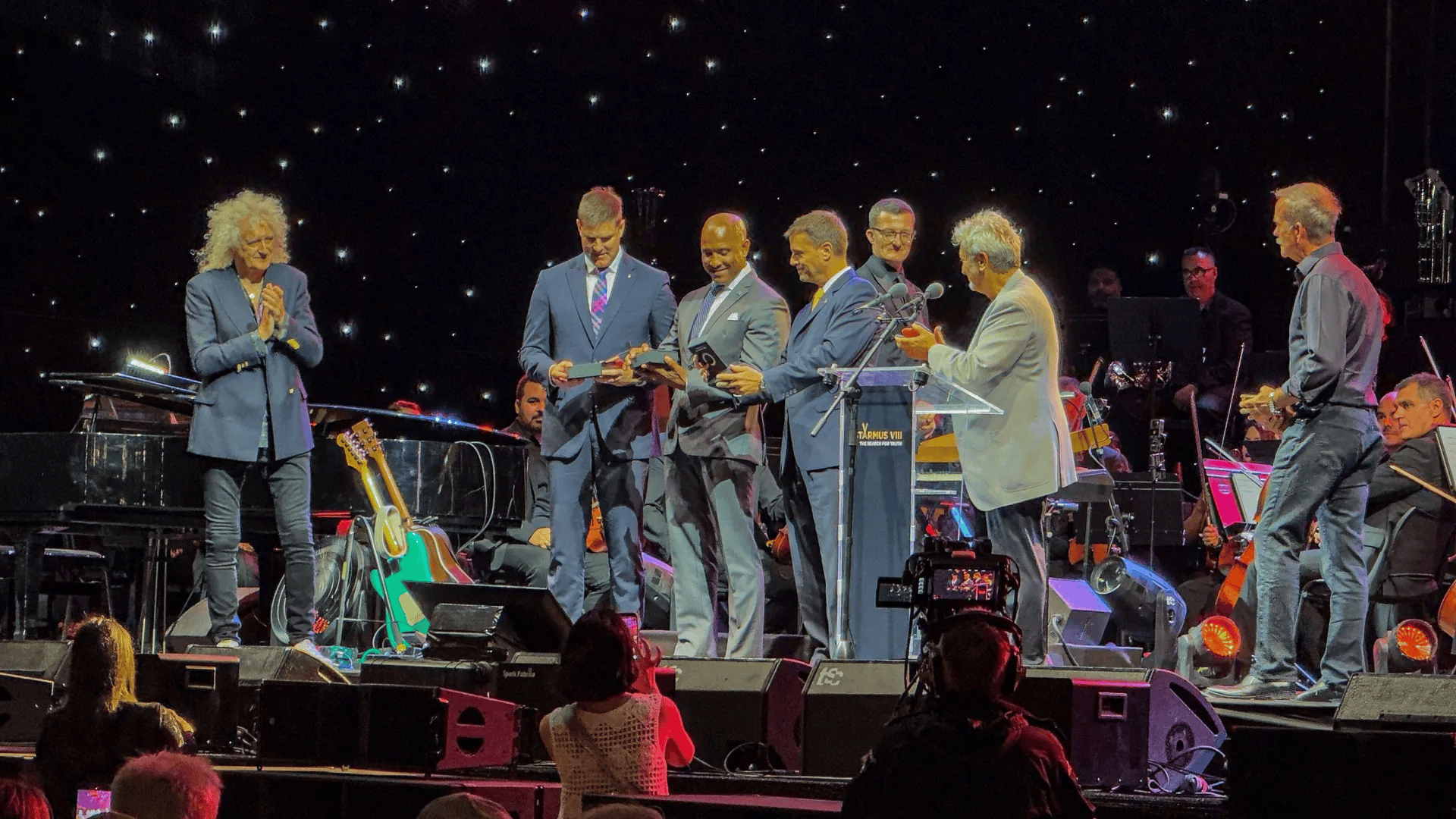 ‘Let’s all choose to make tomorrow better’, Artemis II astronauts honored with Stephen Hawking Medal at Starmus