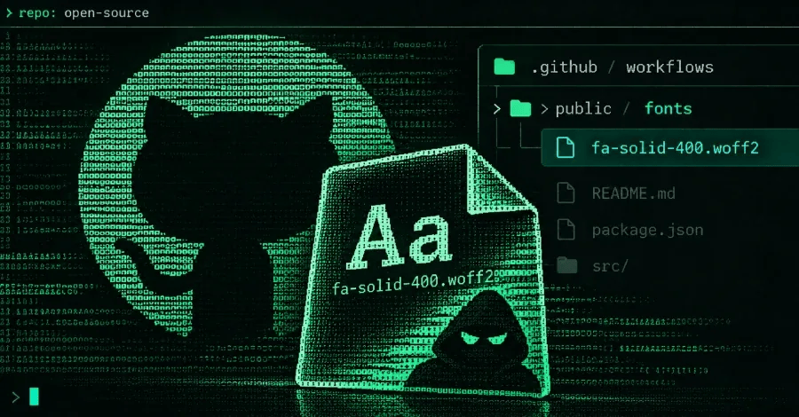 GhostAction Attackers Plant Credential Stealer Disguised as Font in 94 GitHub Repositories