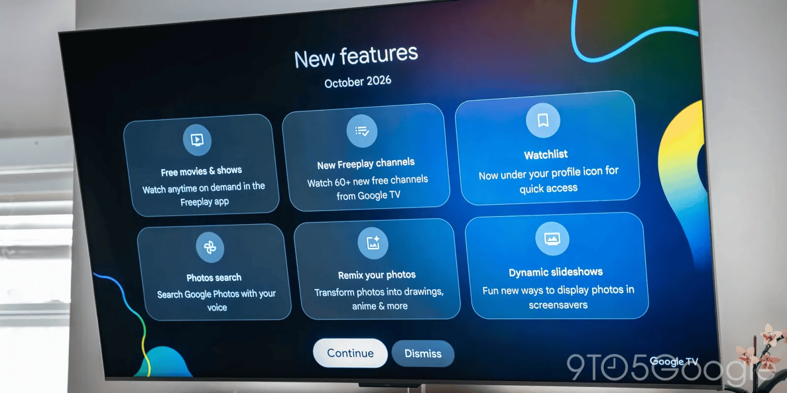Google TV shows off its ‘new’ features in fullscreen roundup when you turn on your TV [Gallery]
