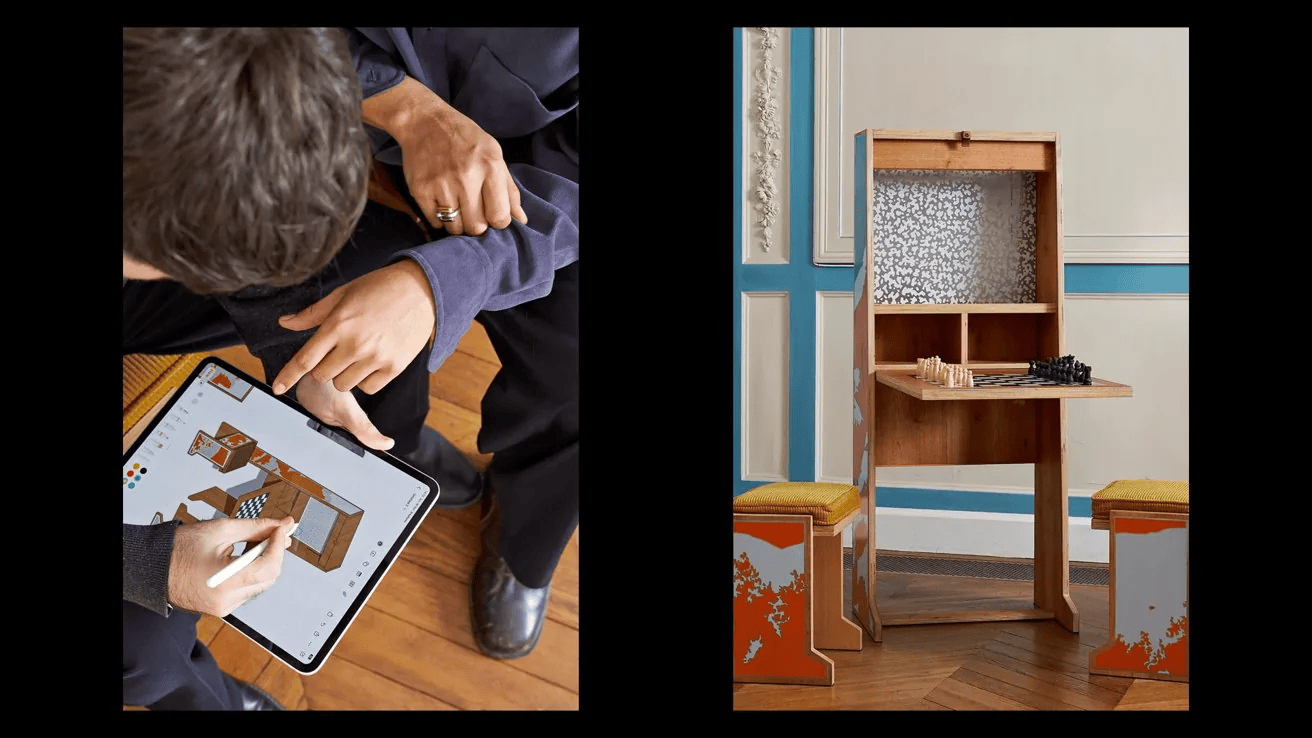 Apple’s latest design showcase explores how furniture can inspire us to stay present