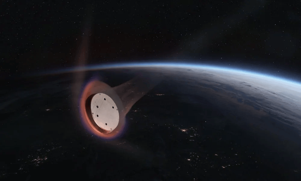 SpaceX just launched its secret Starfall saucer again
