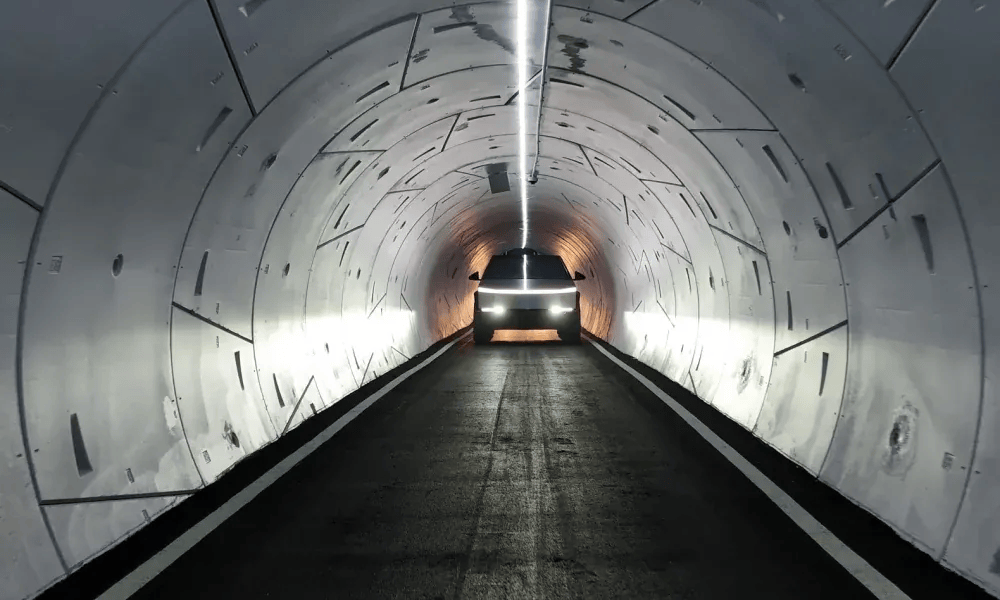 The Boring Company’s latest Tesla tunnel truck mod “fits like a glove”