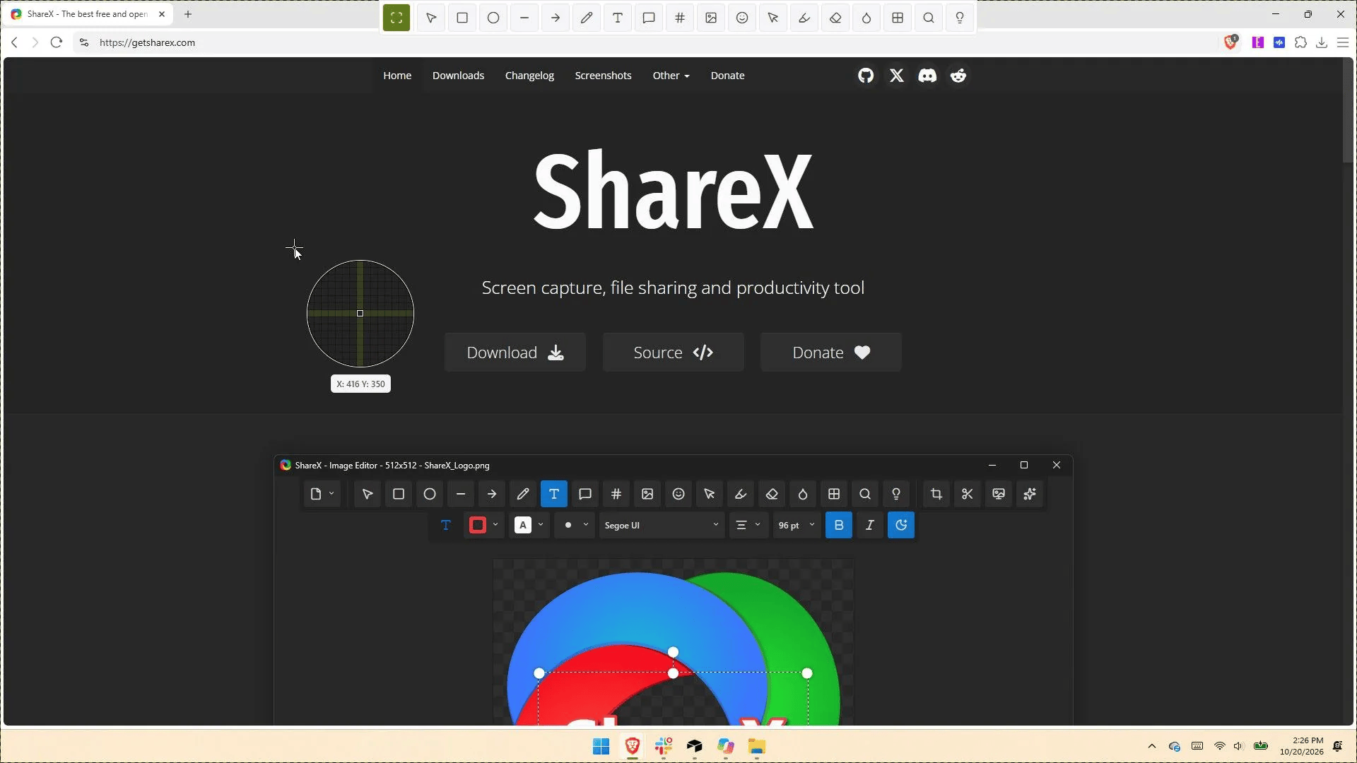 ShareX gets its biggest update ever with native screen recording, 120 FPS capture, and dozens of new tools