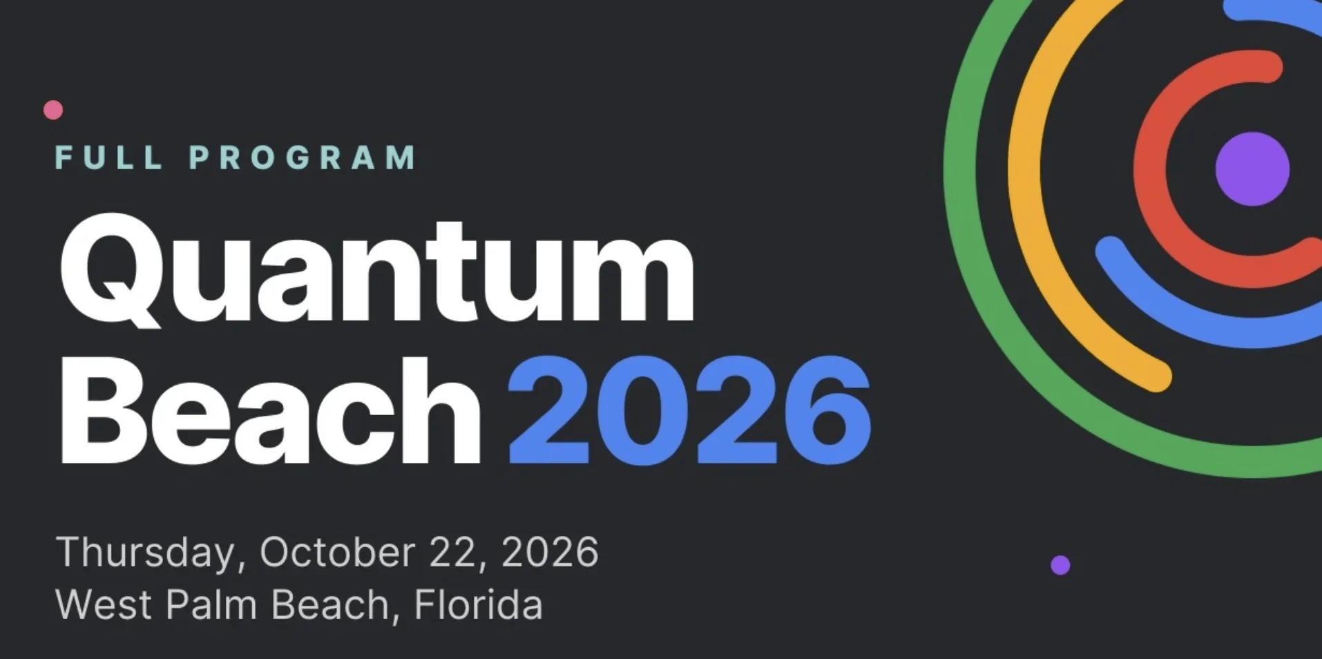 Quantum Beach 2026 — Official Livestream