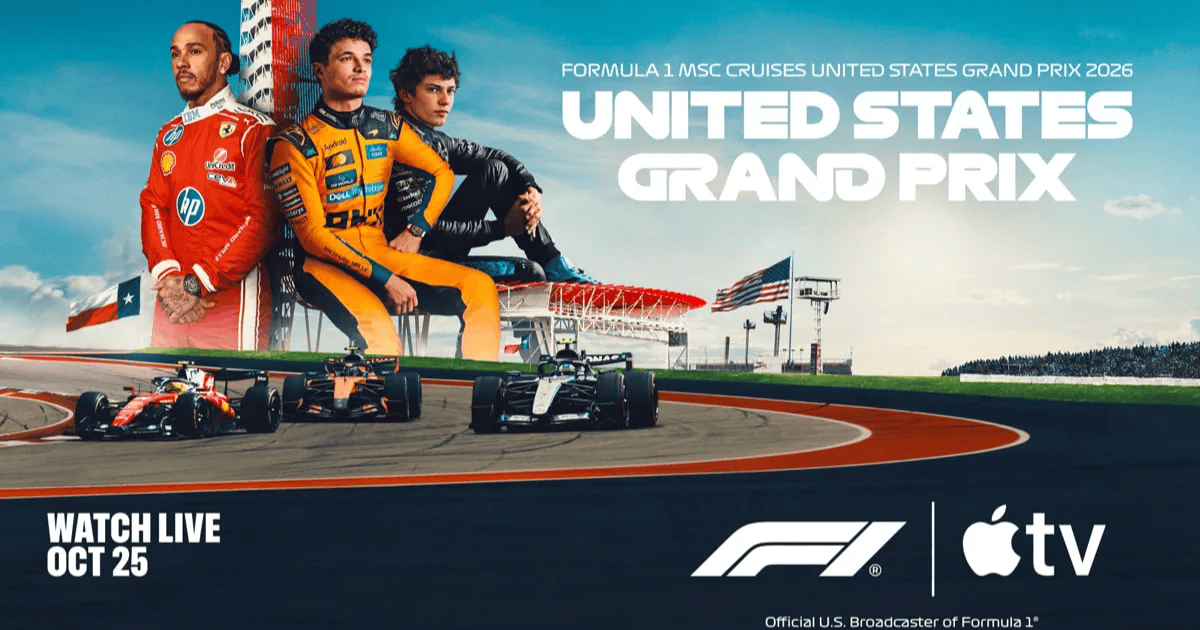 Formula 1 Apple TV streaming returns to US with Dolby Atmos on Friday