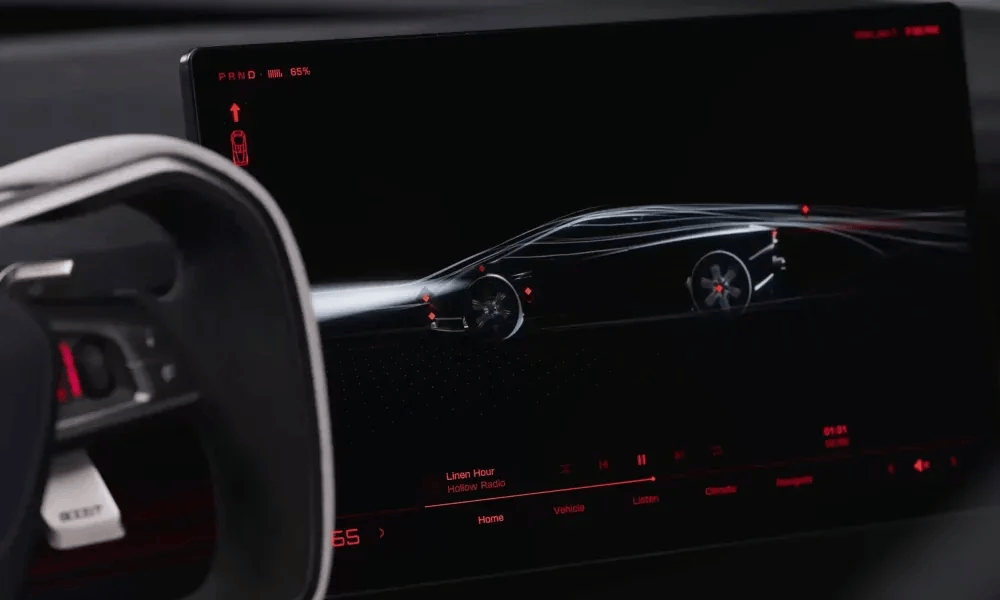 Tesla shows what Roadster drivers will see on screen before thruster activation