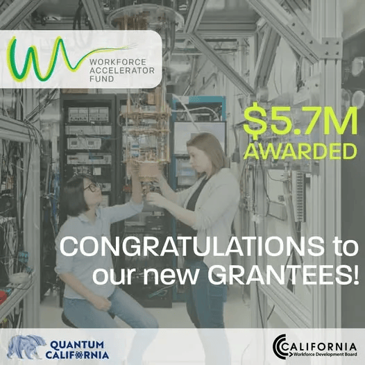 California Awards $5.7 Million in Workforce Grants to Establish Sub-Doctoral Quantum Hardware and Technician Pipelines