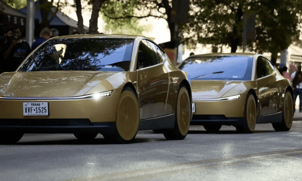 Tesla Cybercabs take over Austin’s F1 weekend
