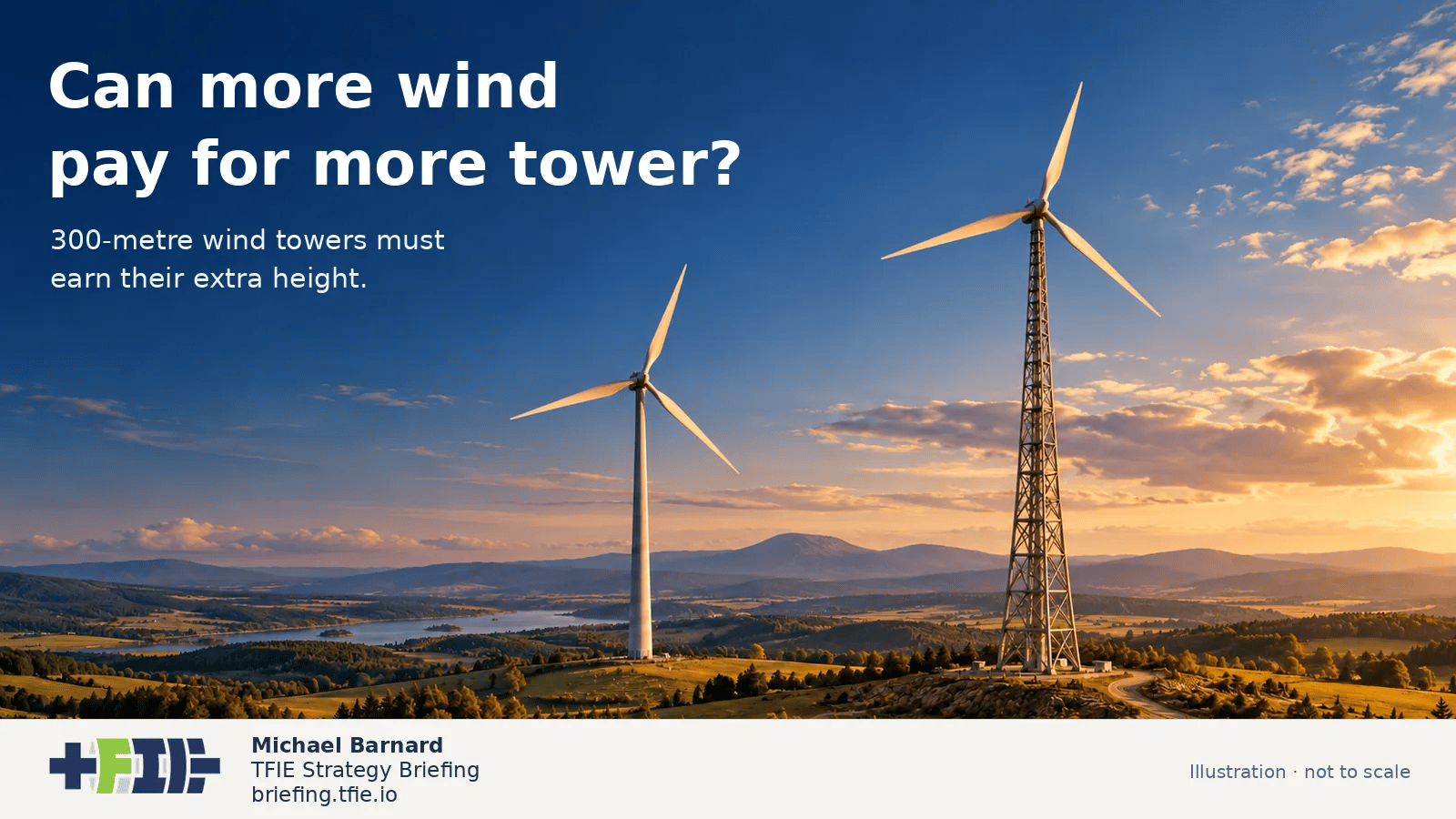 Germany’s 300-Meter Wind Tower Faces a 199-Meter Competitor