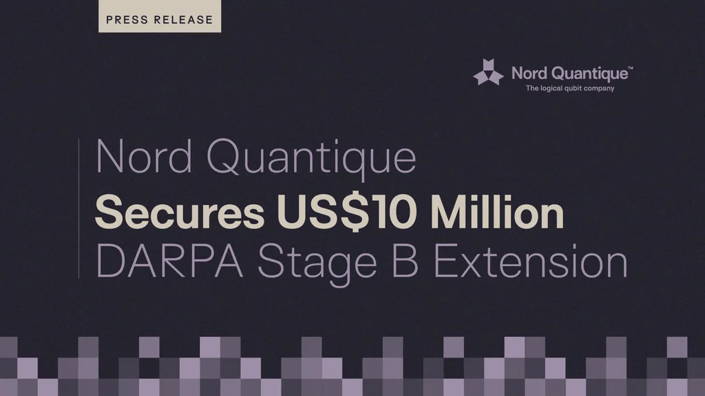 Nord Quantique Secures $10 Million DARPA Quantum Benchmarking Initiative Stage B Agreement Extension