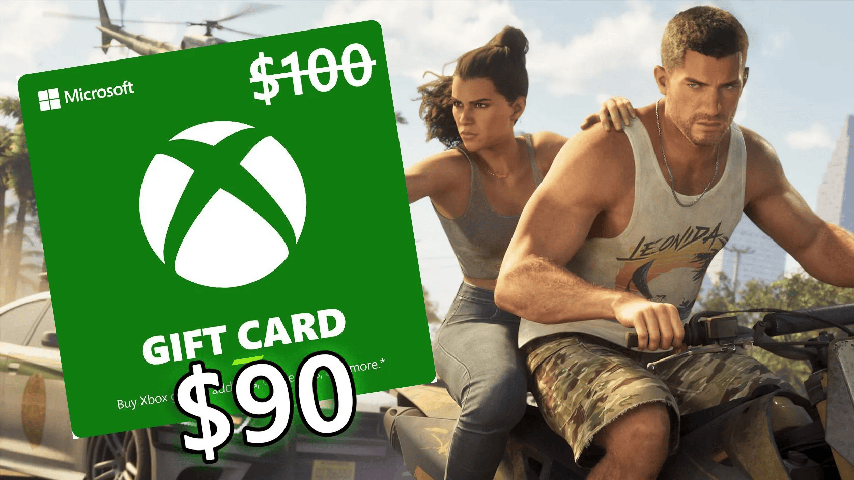 Get a $100 Xbox Gift Card for $90 with this code and save on GTA6 (or anything else)