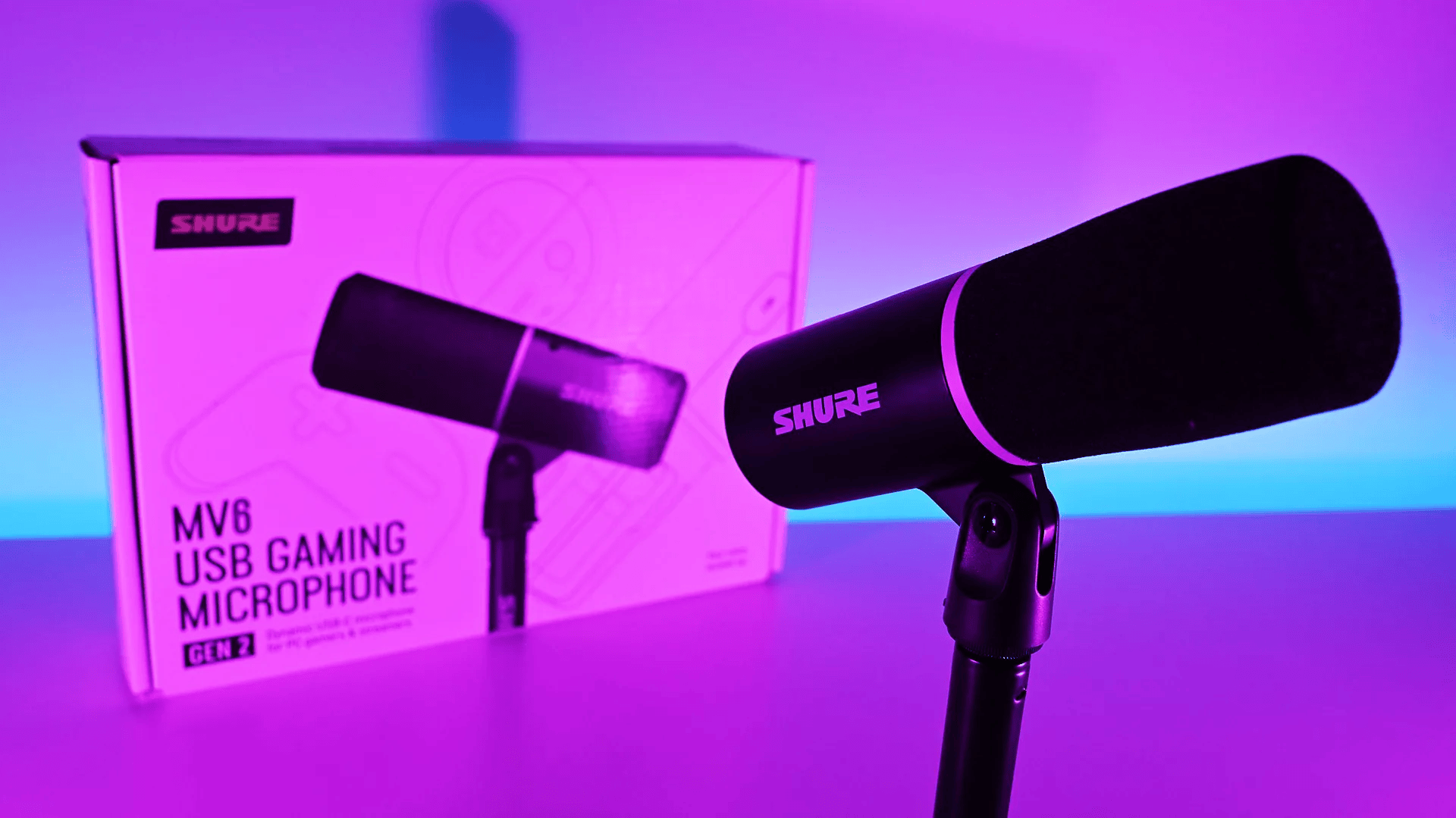 Shure’s latest MV6 Gen 2 microphone blends broadcast‑level sound with gamer‑friendly design