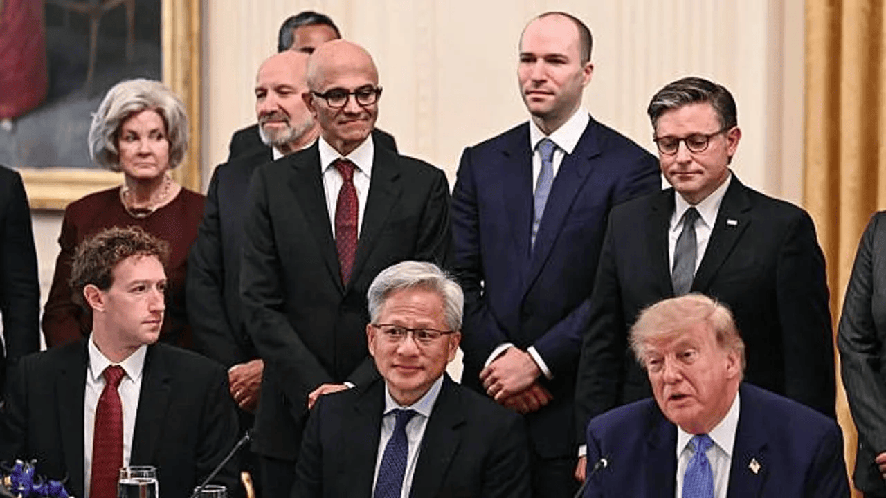Mag 7 Voices: Huang Defends AI Spending, Pichai Ramps Up Gemini, Nadella Calls Copilot A ‘New OS For Work’ This Week