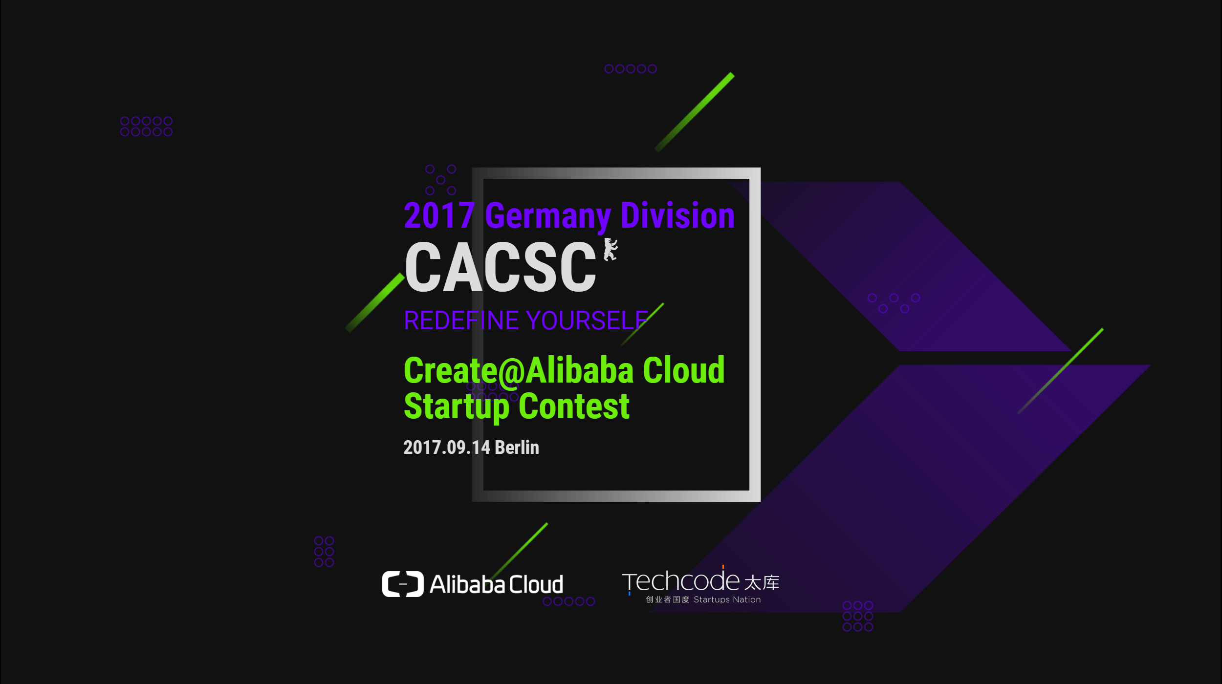Create@Alibaba Cloud Start-Up Contest Berlin Regional Final by Techcode ...
