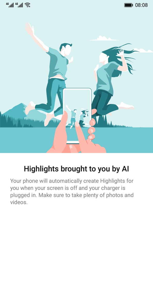 Screenshots of illustrations taken on a device running EMUI 9.0