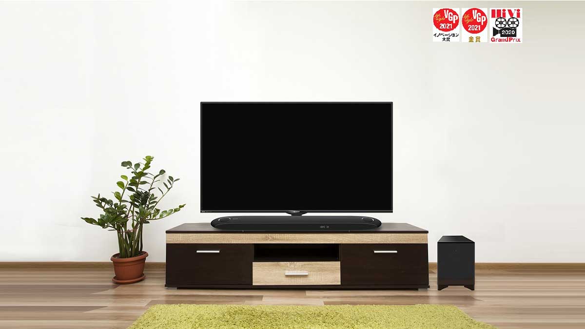 Sharp Launches Industry’s First Sound Bar that Supports MPEG-4 AAC 22.2ch Audio Output for 8K Broadcasting