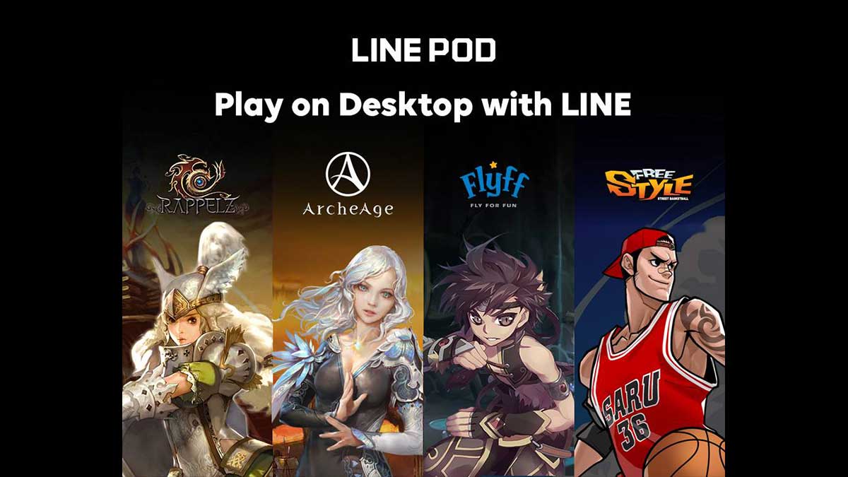 LINE Launches New Titles for PC Gaming Platform LINE POD