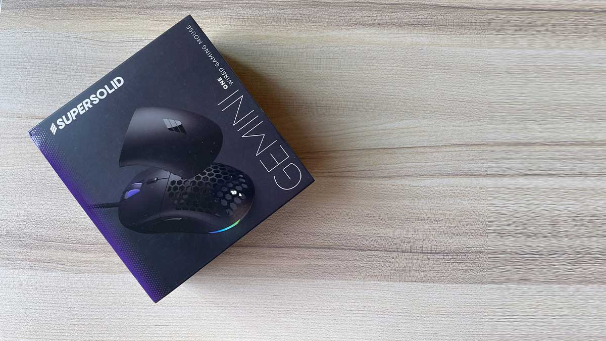 Review of the SuperSolid Gemini One Gaming Mouse