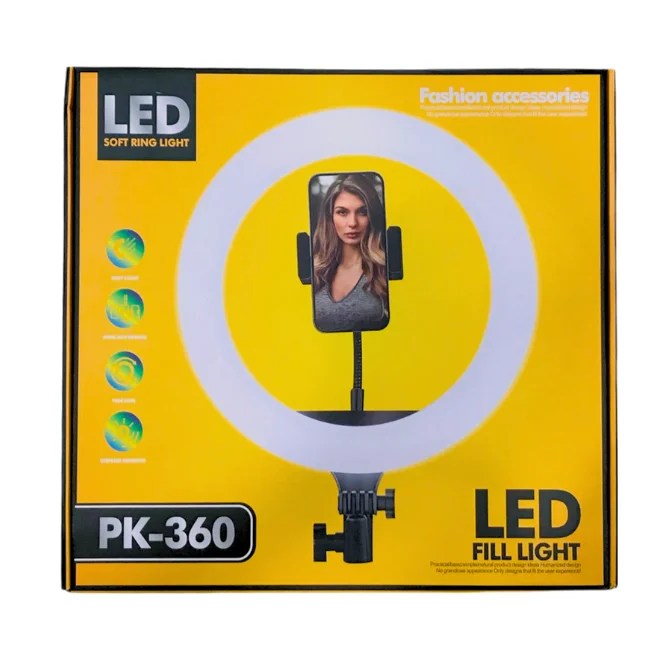 رينج لايت LED Soft Ring Light PK360 من Tech Corner