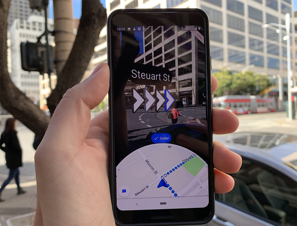How do i access augmented reality mode?