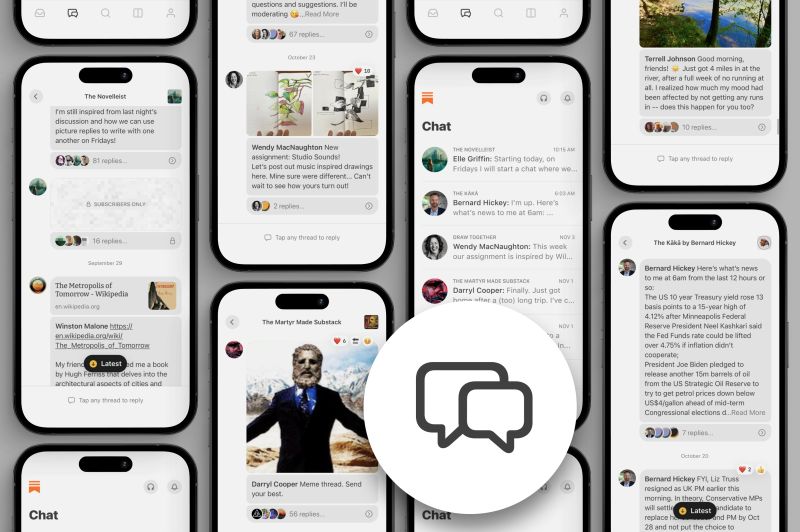 Substack Sets Its Sights On Twitter With New Chat Feature - Light Texture Collection - Ultra HD Quality