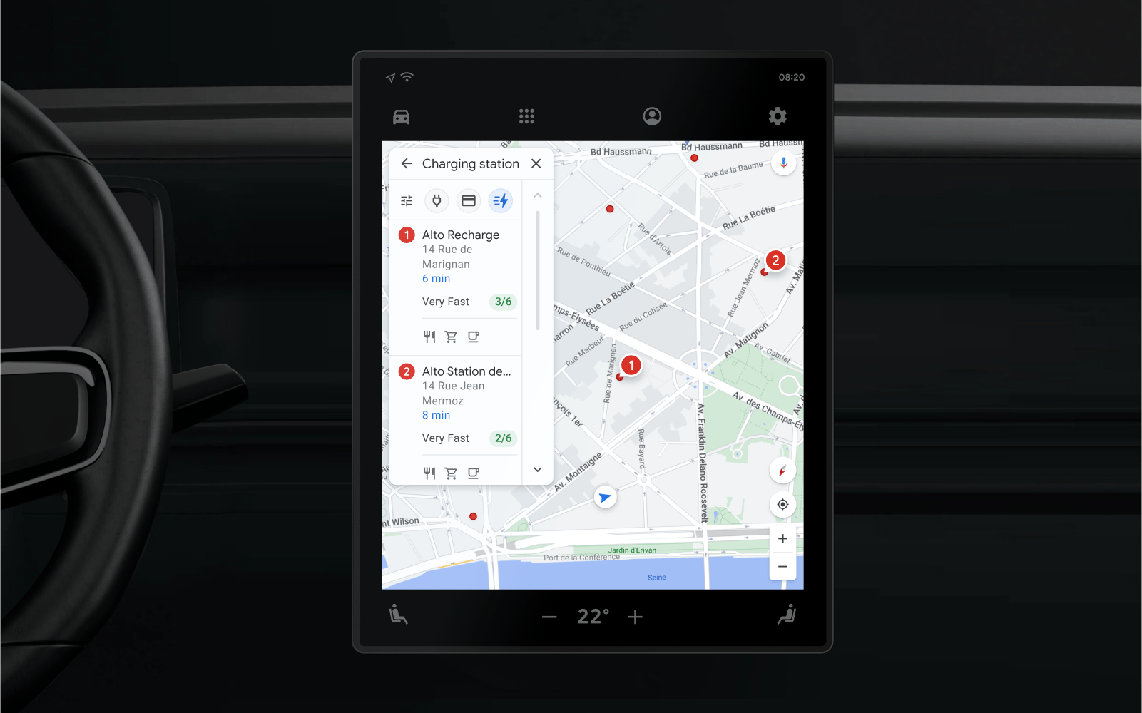 Google Intros New Features For EVs With Maps Built In TechCrunch 