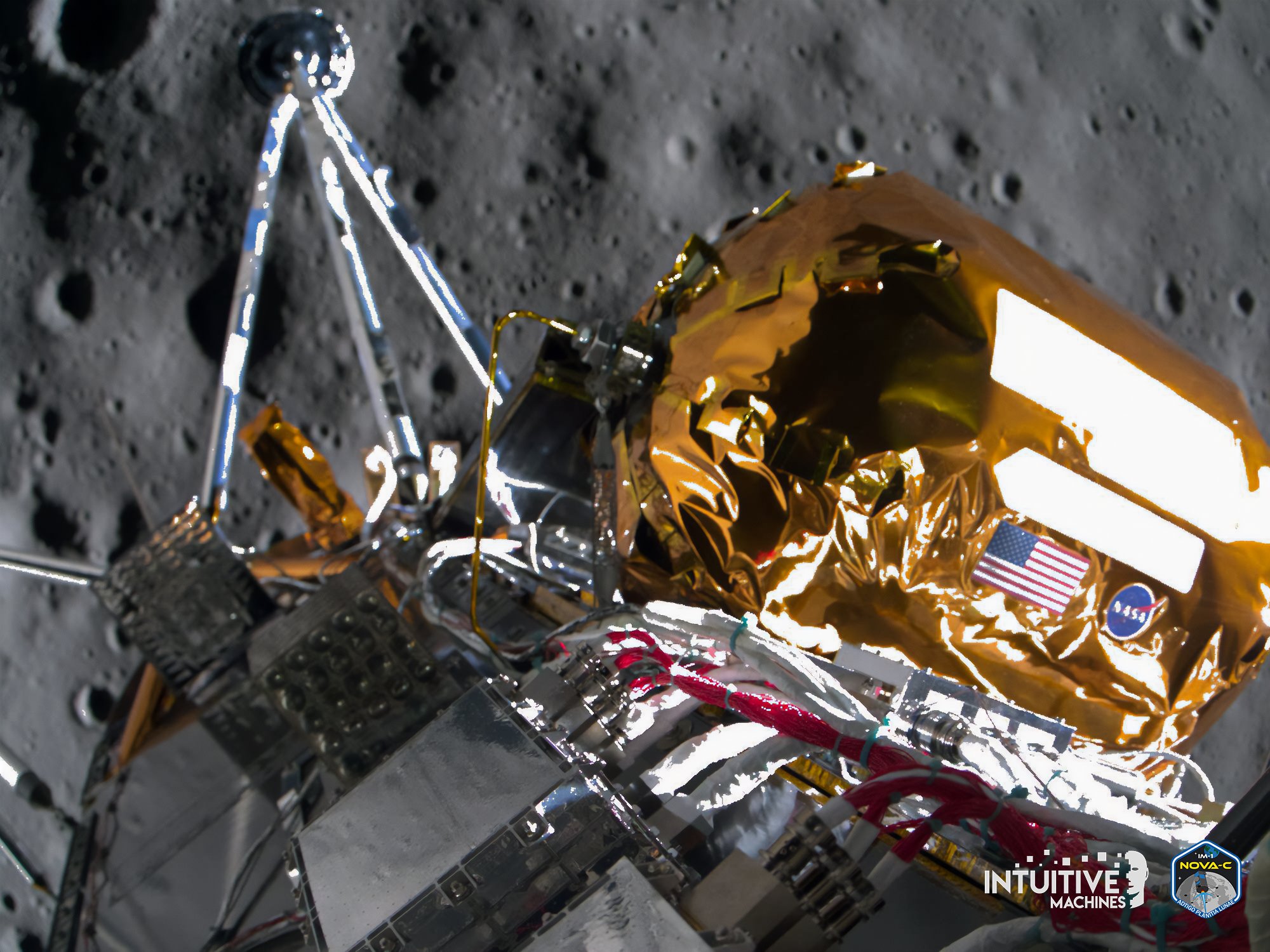 Intuitive Machines’ first moon lander additionally broke floor with safer, cheaper rocket-style propulsion