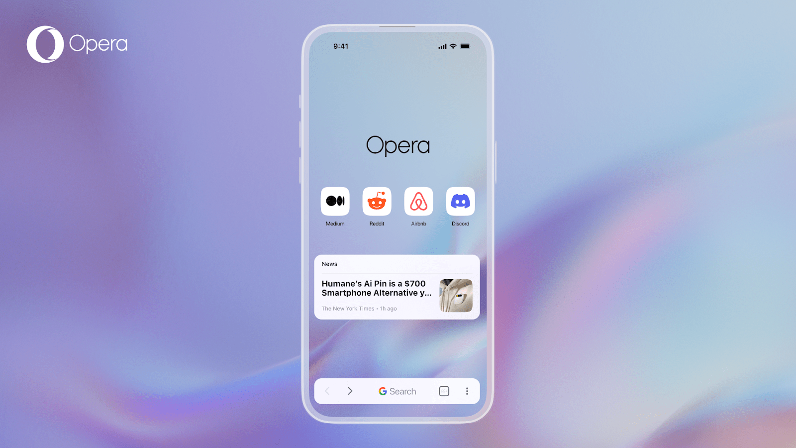 تطلق Opera متصفحها المعاد تصميمه على نظام iOS