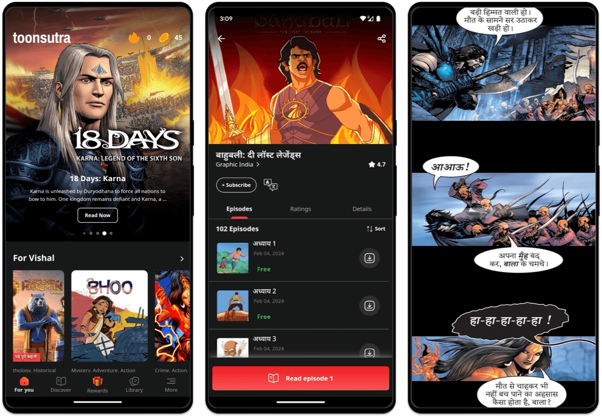 Google Back Toonsutra لتنمية منصة الويب الخاصة بها في الهند