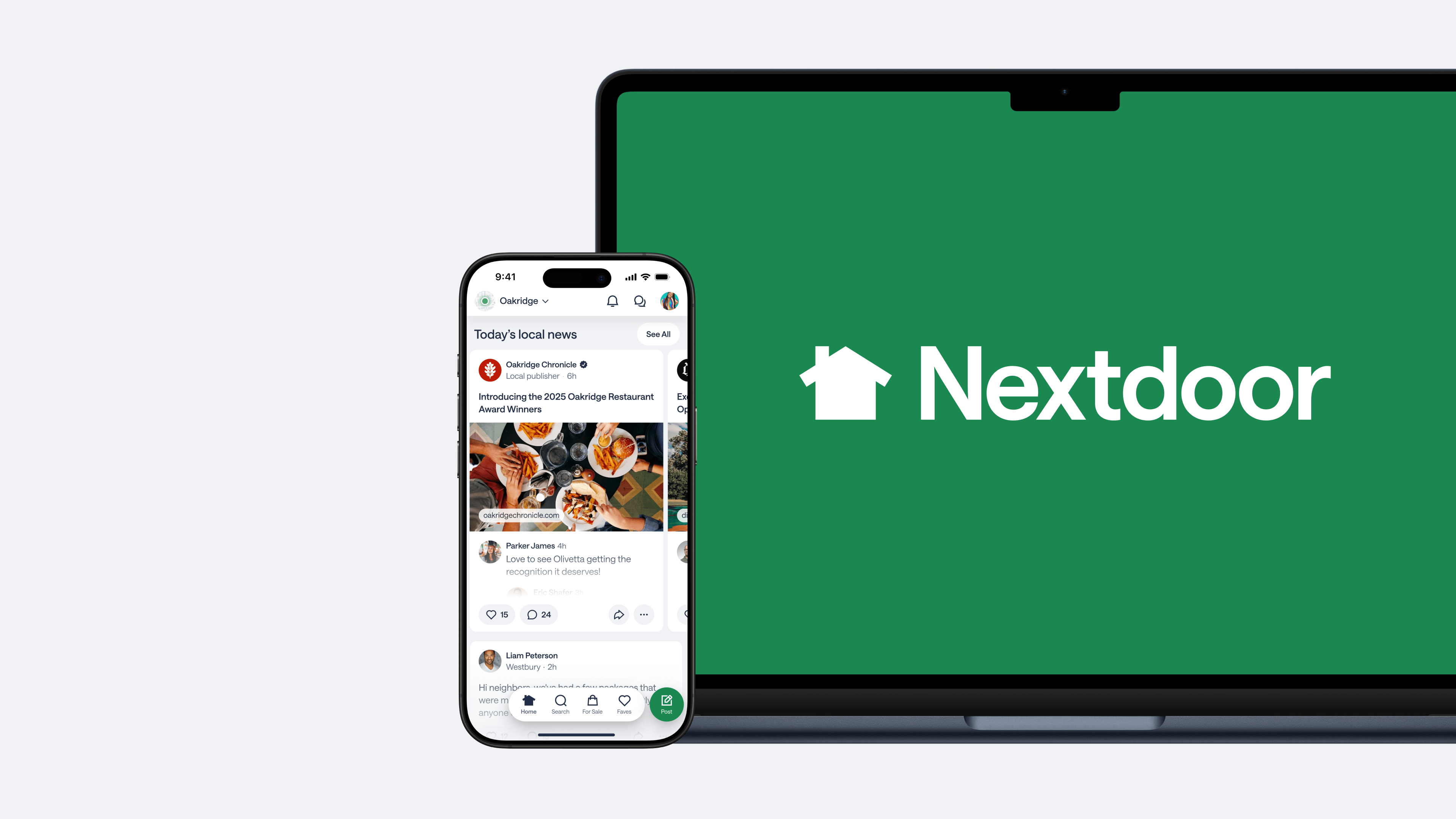 Nextdoor Redesigns App With AI Local News And Real Nextdoor Press Devices Logo Us 2 