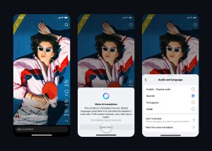 Meta adds Hindi and Portuguese support for its AI translation feature for Reels