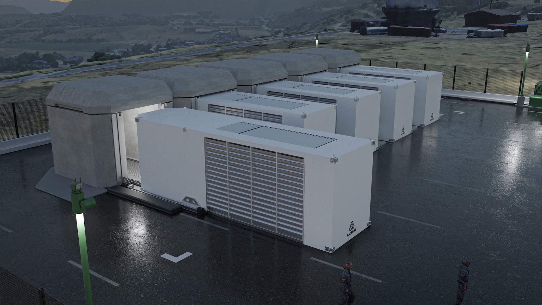 تجمع شركة Radiant Nuclear 300 مليون دولار لمفاعلها شبه الحجم بقدرة 1 ميجاوات