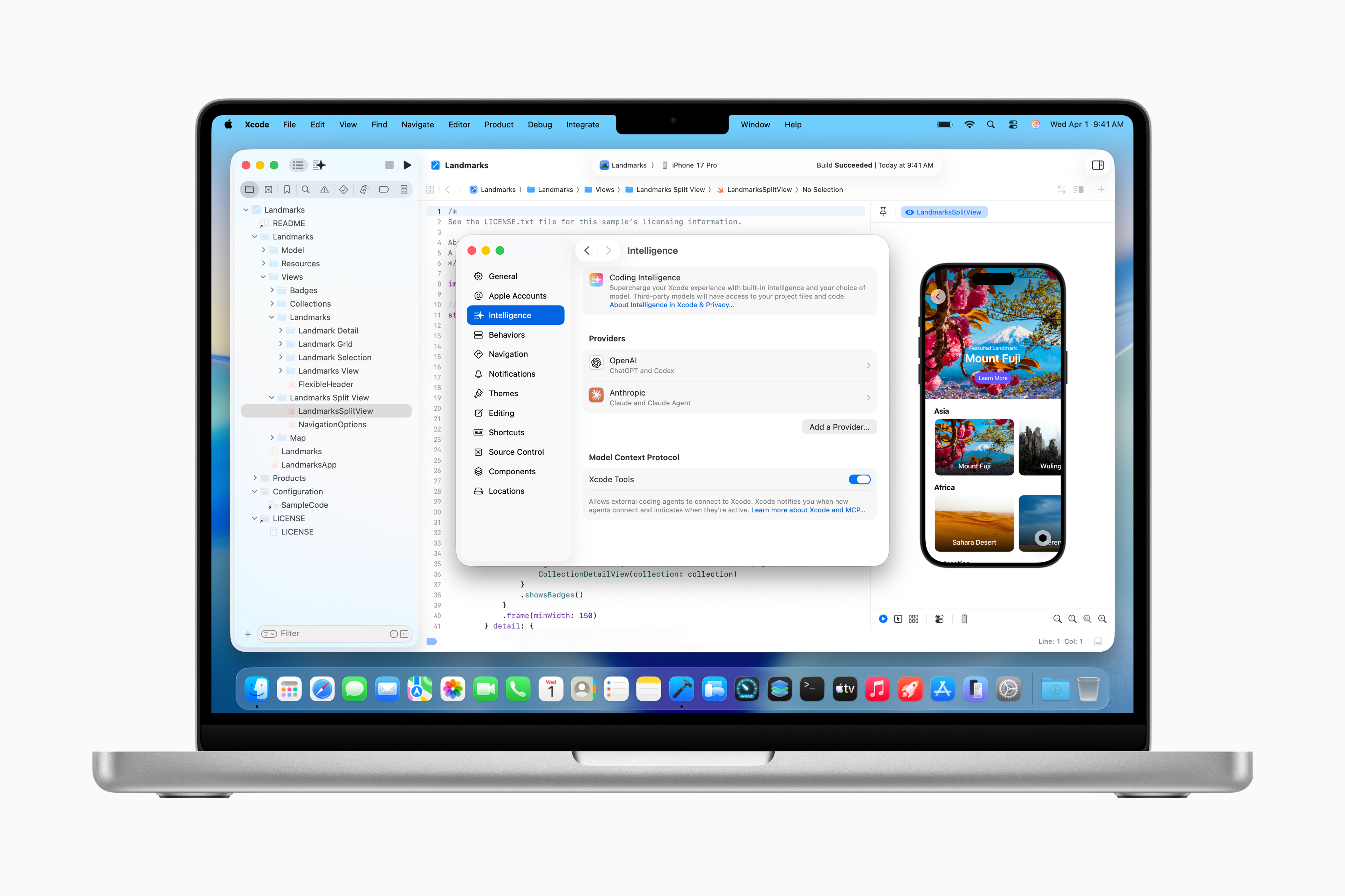 يأتي التشفير الوكيل إلى Xcode من Apple مع وكلاء من Anthropic وOpenAI يأتي التشفير الوكيل إلى Xcode من Apple مع وكلاء من Anthropic وOpenAI