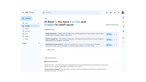 You can now talk to your Gmail inbox, as seen at Google IO 2026 .. TechCrunch