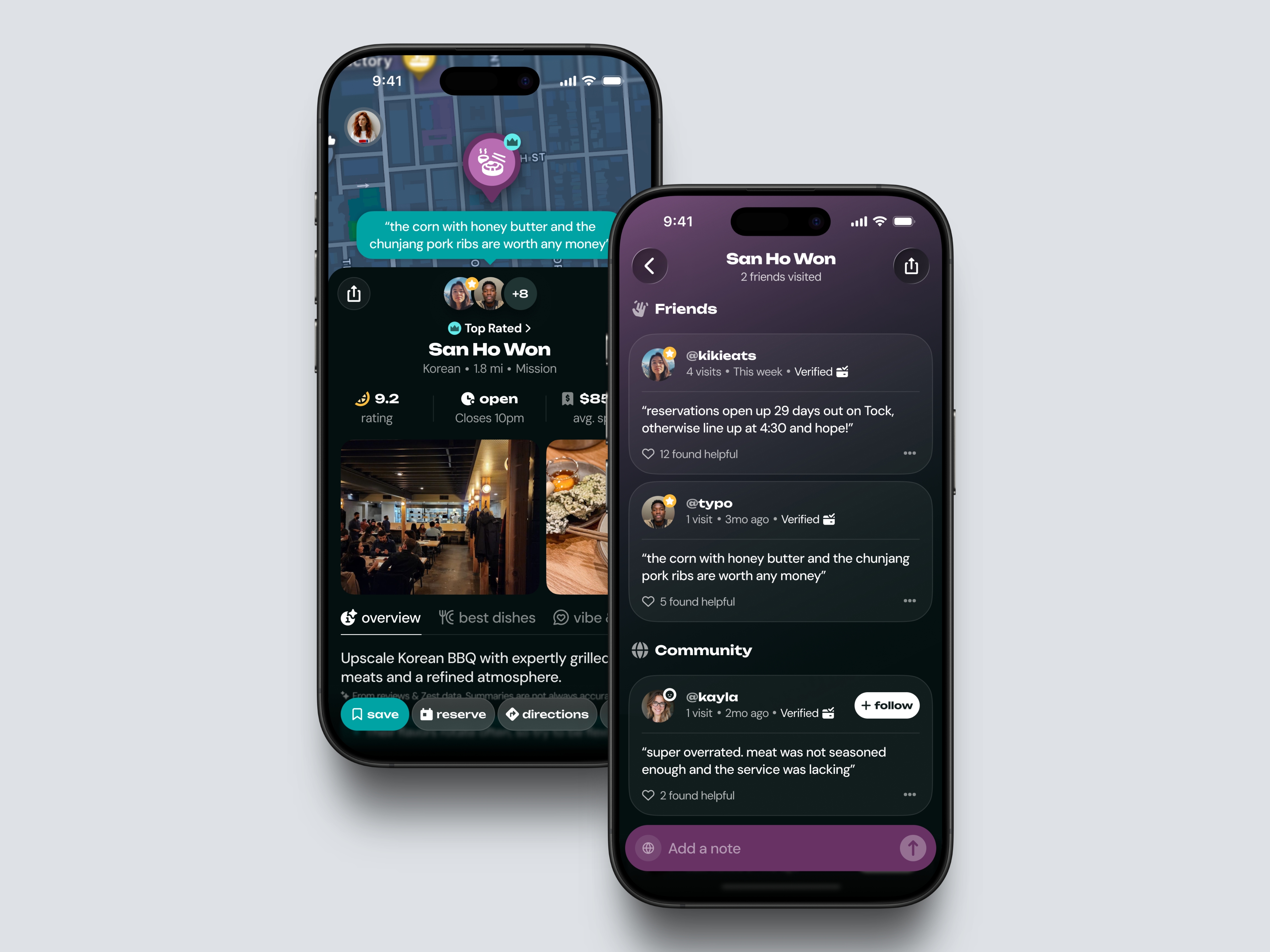 Zest Launches A Restaurant Discovery App Powered By Where People Zest Maps Notes 