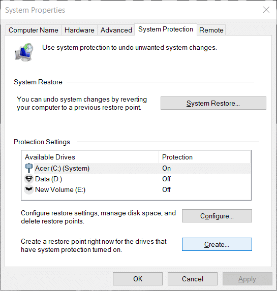 How to Create a System Restore Point in Windows 10 (6) How to Create a System Restore Point in Windows 10 (6)