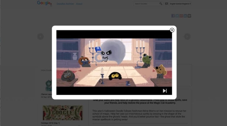 20 Hidden Google Games You Need To Play 2022 TechCult Magic Cat Academy 768x428 