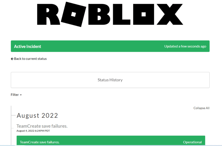 Fix An Error Occurred While Starting Roblox TechCult Check Roblox Server Status 768x506 
