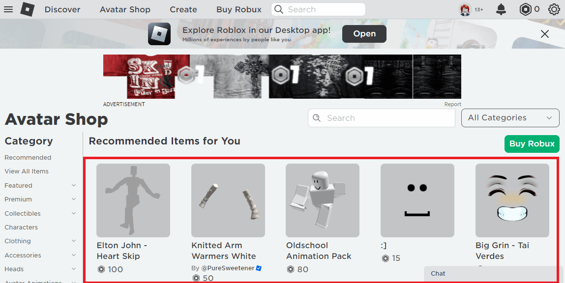 How To See Your Favorite Items On Roblox TechCult Open An Item 