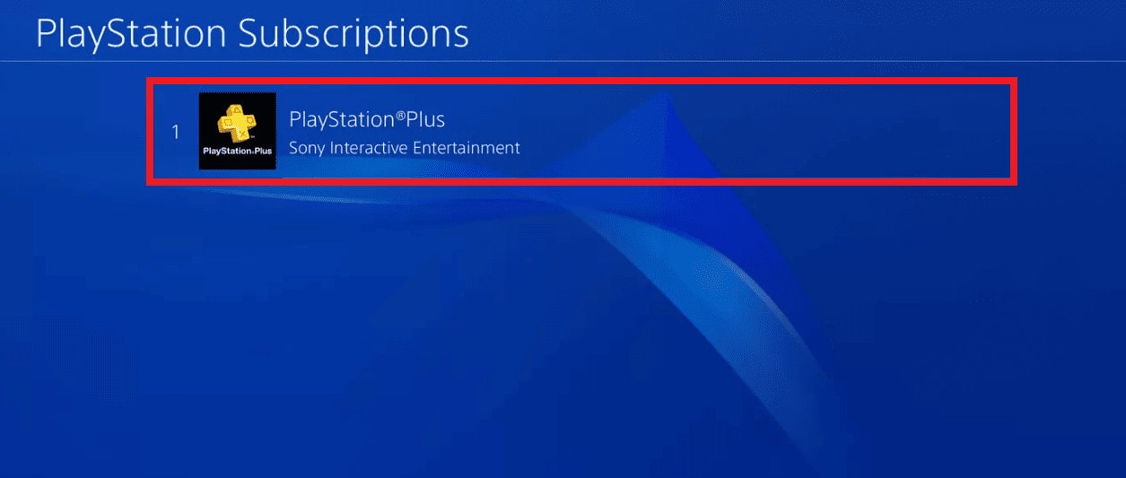 How To Cancel PlayStation Plus On The Phone TechCult Select The PlayStation Plus 