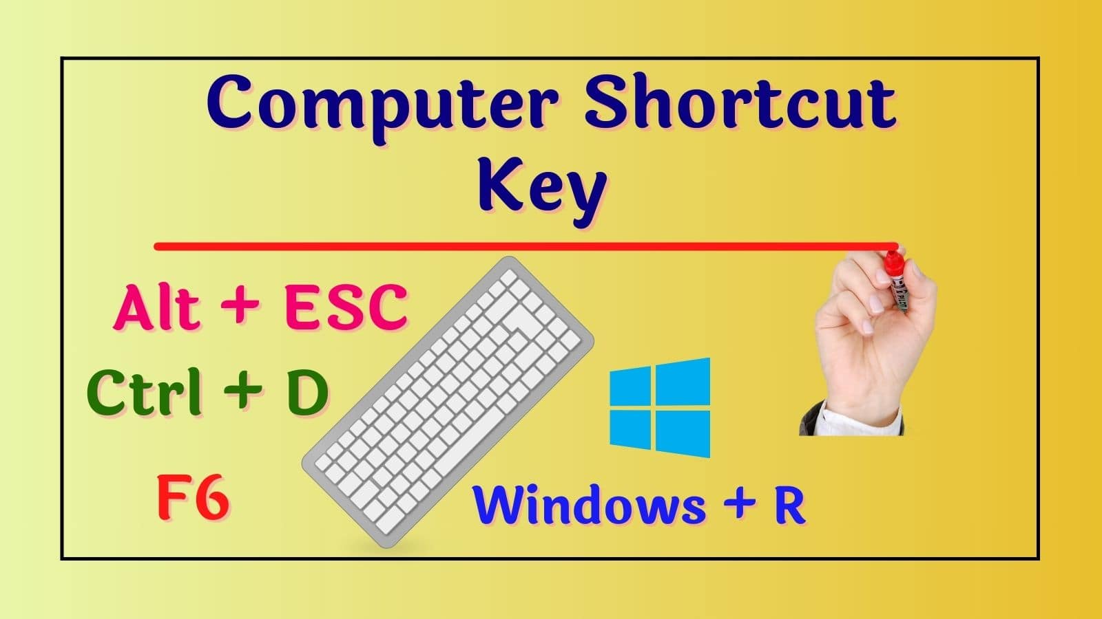 Computer Shortcut Key