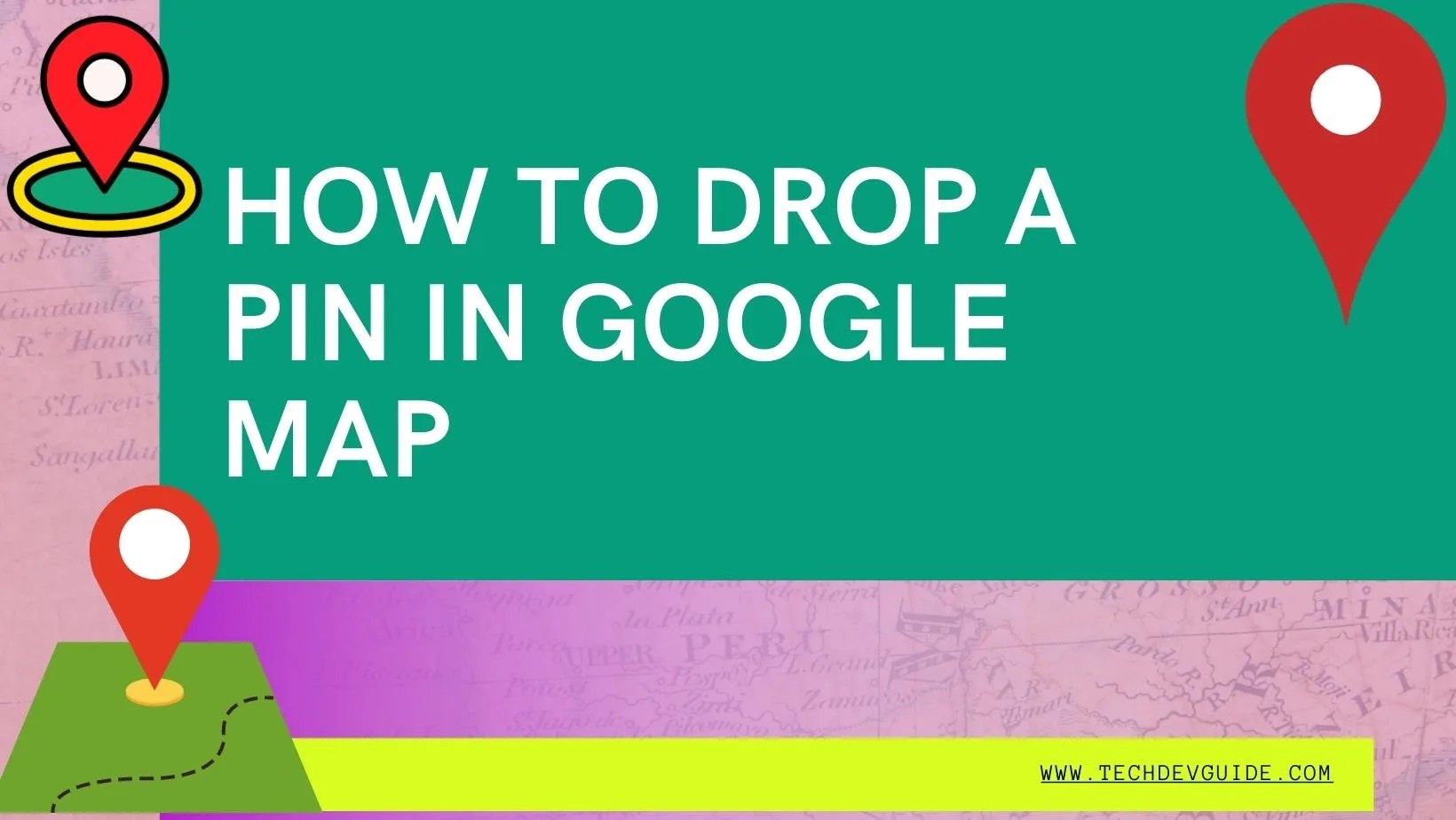 How to Drop a Pin in Google Map on Mobile and Desktop