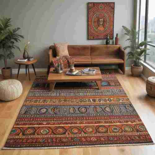 34 Contemporary African Decor Ideas for Bold, Culturally Rich Interiors 21 African Inspired Rugs