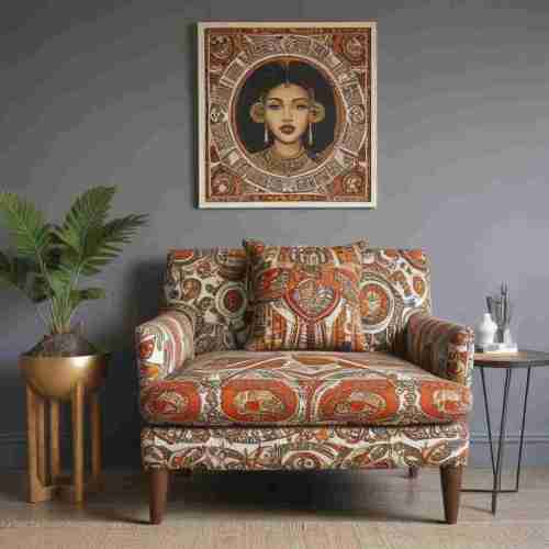 Afrocentric Prints on Upholstery