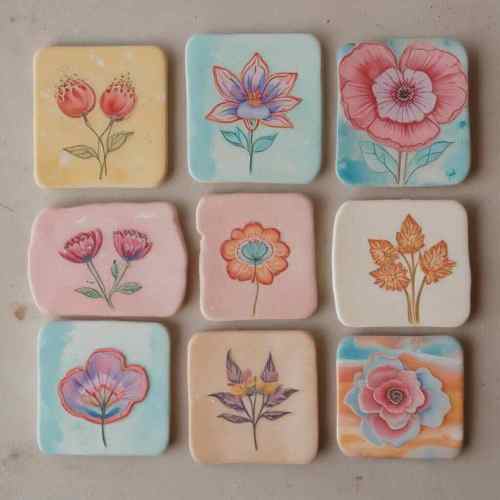 40 Adorable Clay Pinch Pot Ideas for Small Hands & Big Creativity 8 Coasters