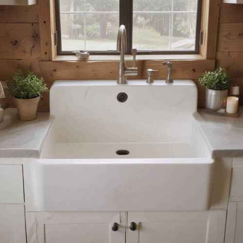 Farmhouse Sink With Modern Fixtures 1