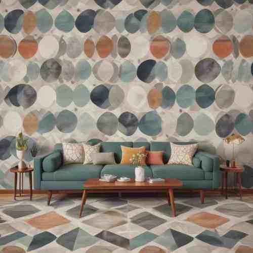 34 Timeless Mid-Century Modern Decor Ideas to Elevate Your Home Style 10 Geometric Patterns 1 1
